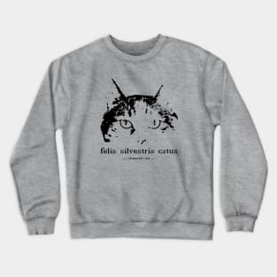 felis silvestris catus - domestic cat Crewneck Sweatshirt